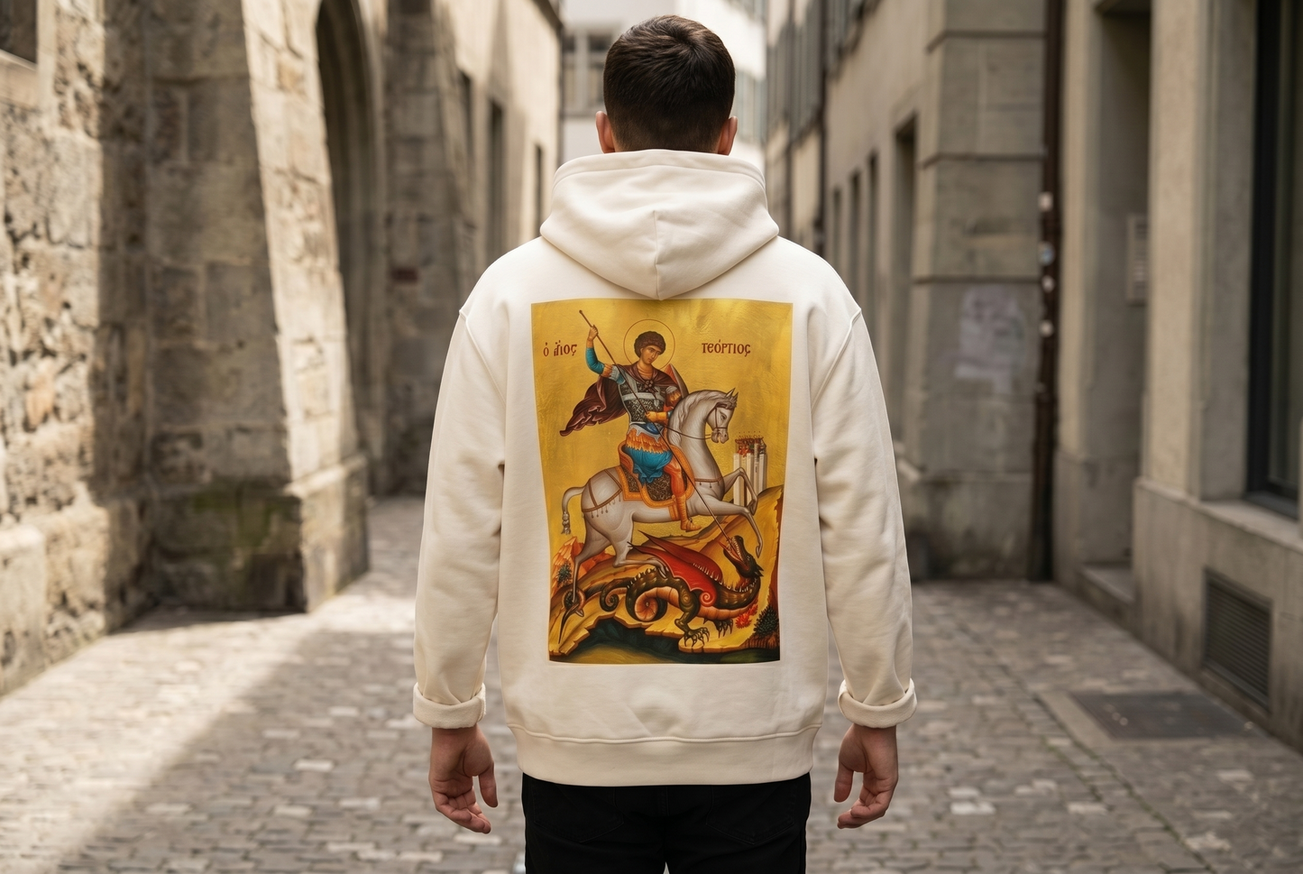 CRVX Drop 03: Saint George Oversized Hoodie
