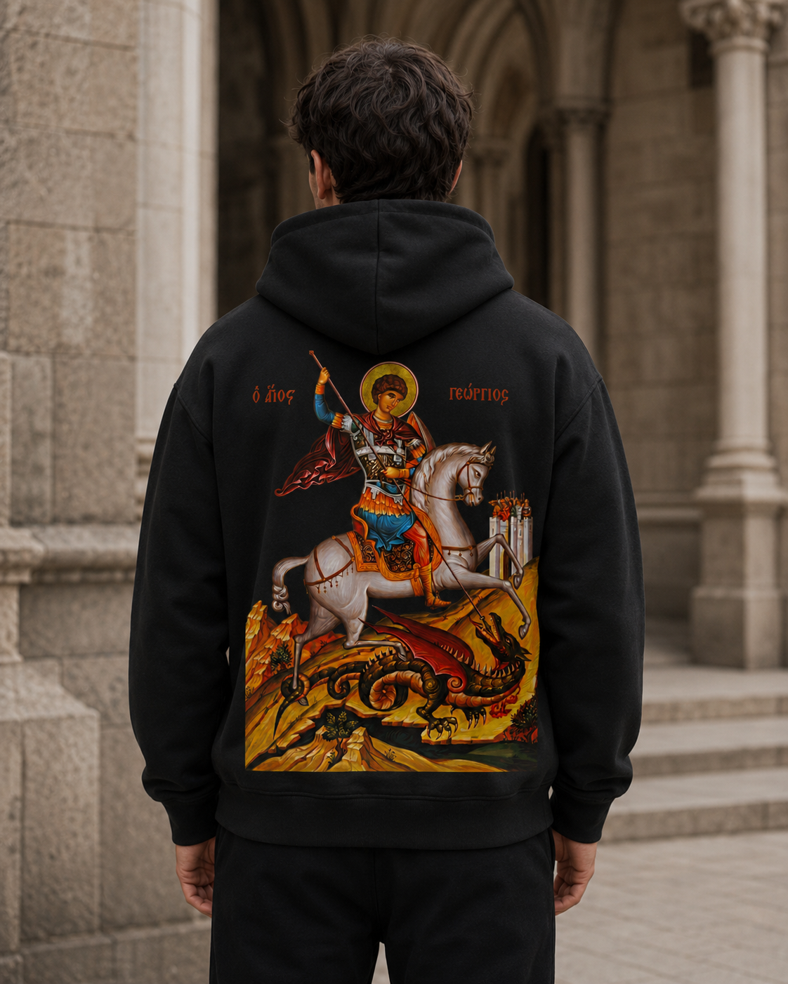 CRVX Saint George Oversized Hoodie
