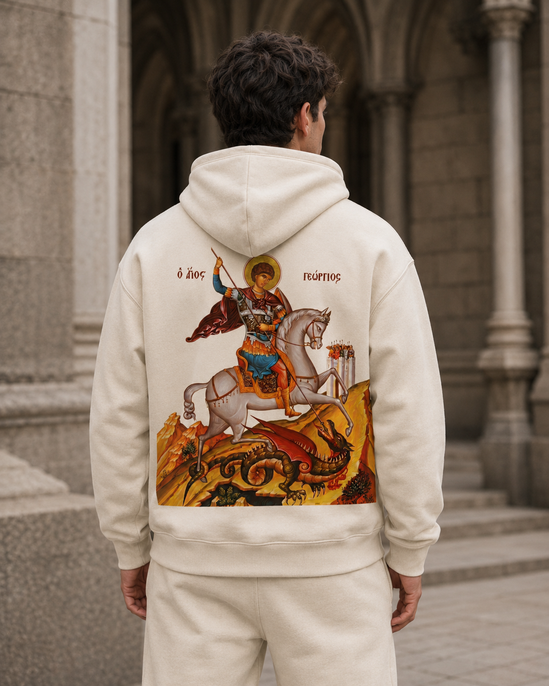 CRVX Saint George Oversized Hoodie