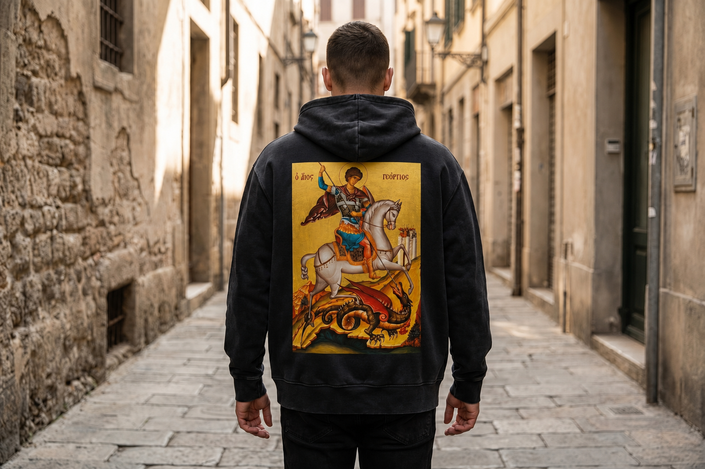 CRVX Drop 03: Saint George Oversized Hoodie