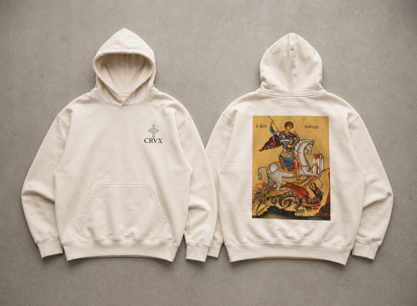 CRVX Drop 03: Saint George Oversized Hoodie