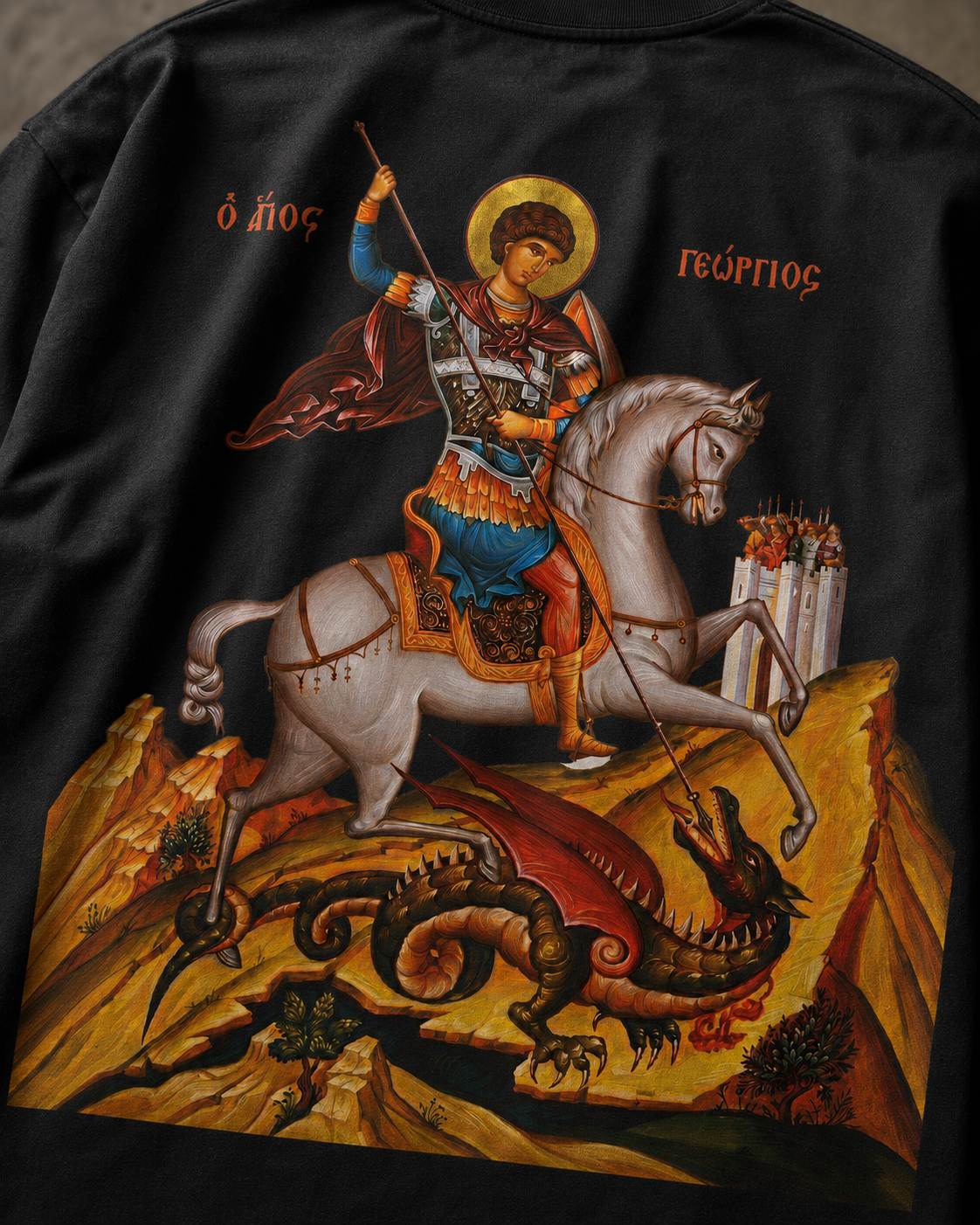 CRVX Holy George Oversized T-Shirt