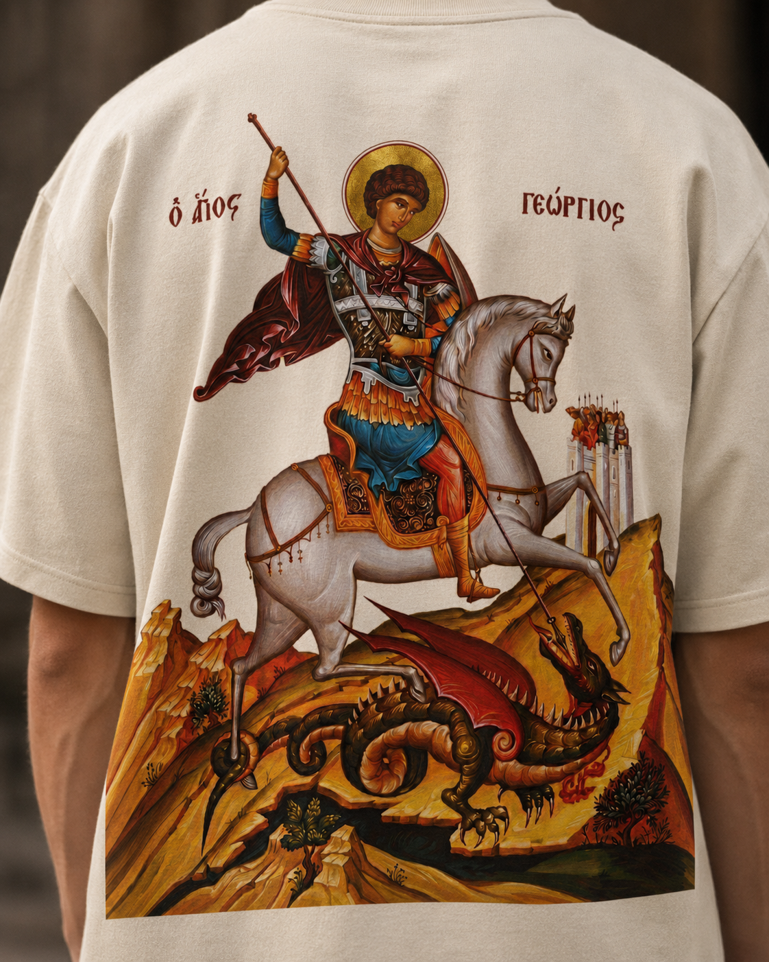 CRVX Holy George Oversized T-Shirt